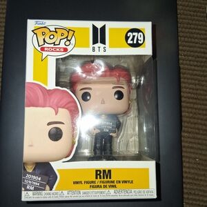 Funko Pop! Rocks BTS RM #279 Pink-Haired Vinyl Figure